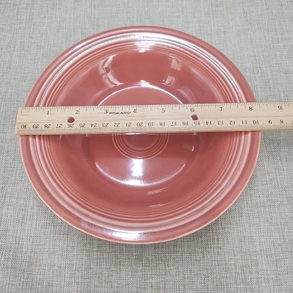 Vintage (1951-1959) Fiesta Fiestaware Rose 8 1/2
